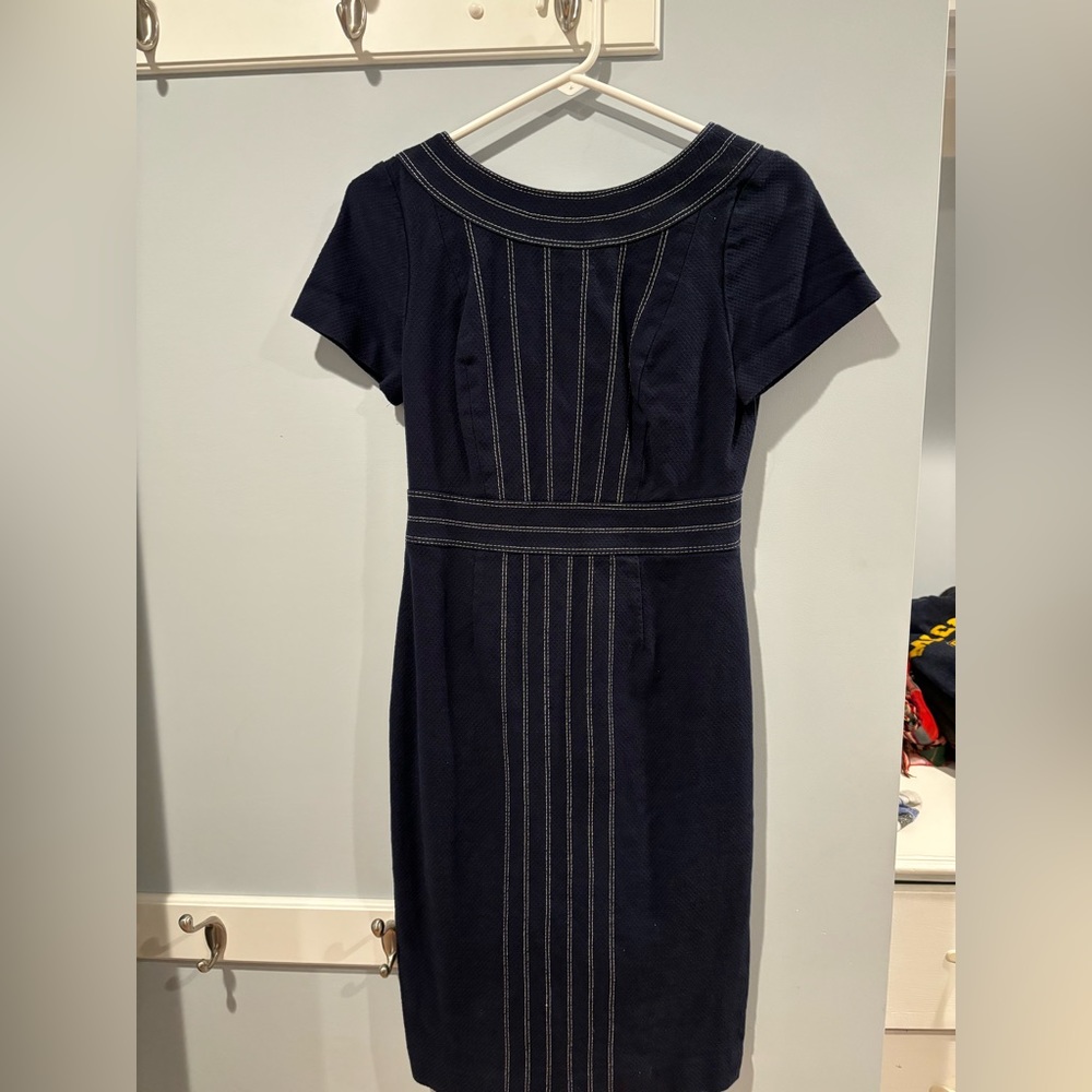 Navy Boden knee length dress
